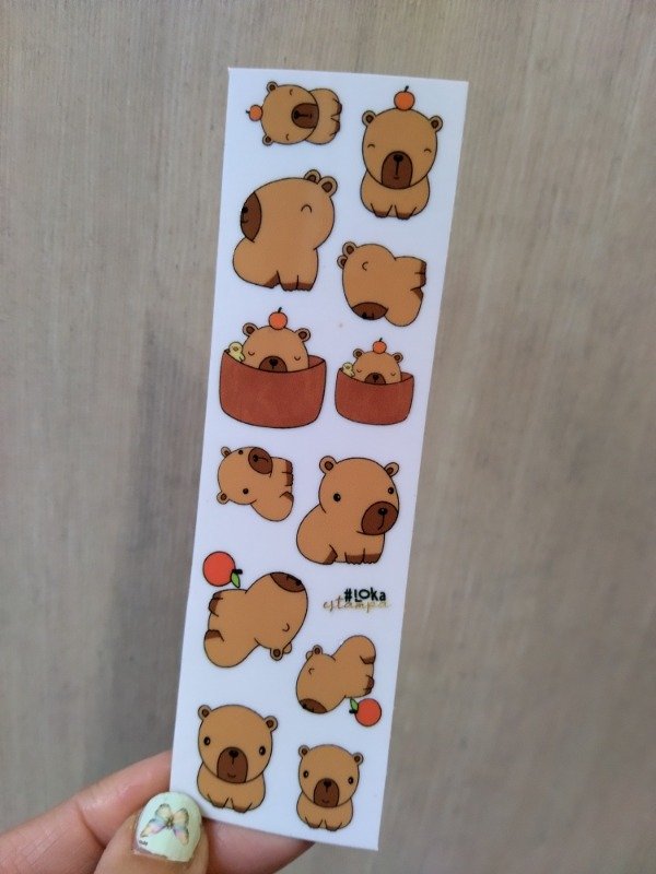 Producto - UV Tiritas 4x14cm Capibara #1