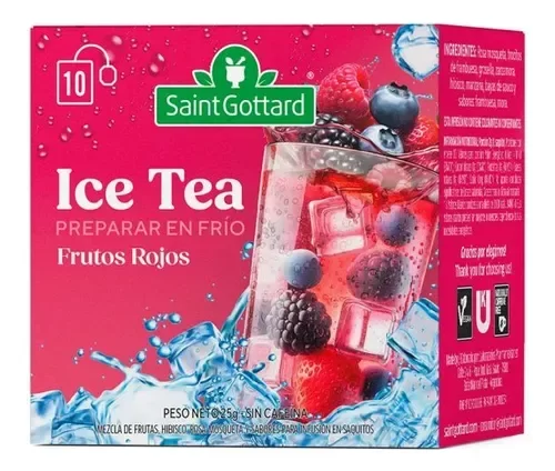 Producto - ICED TE FRUTOS ROJOS - SAINT GOTTARD