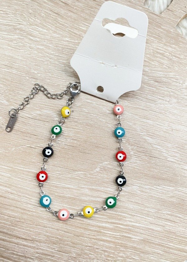 Producto - Pulsera ojitos acero quirúrgico