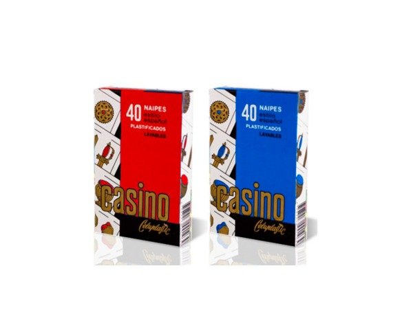 Producto - NAIPES X40 PLASTIFICADOS CASINO