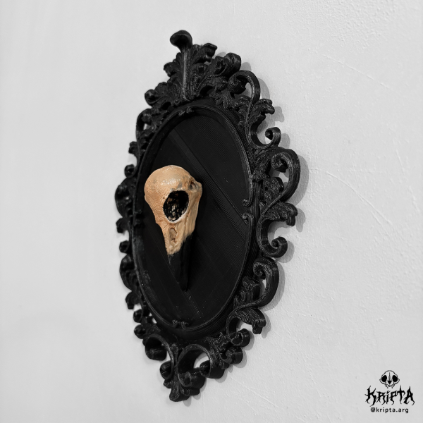 Producto - Marco gótico 3D - Cuervo - 1