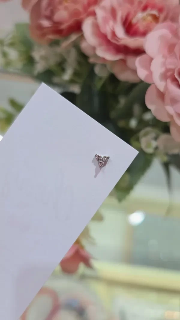 Producto - Piercing 3 hojas labret AQ