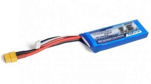 Producto - LIPO TURNIGY 1500MHA 3S 11.1V 40C XT60 - 1
