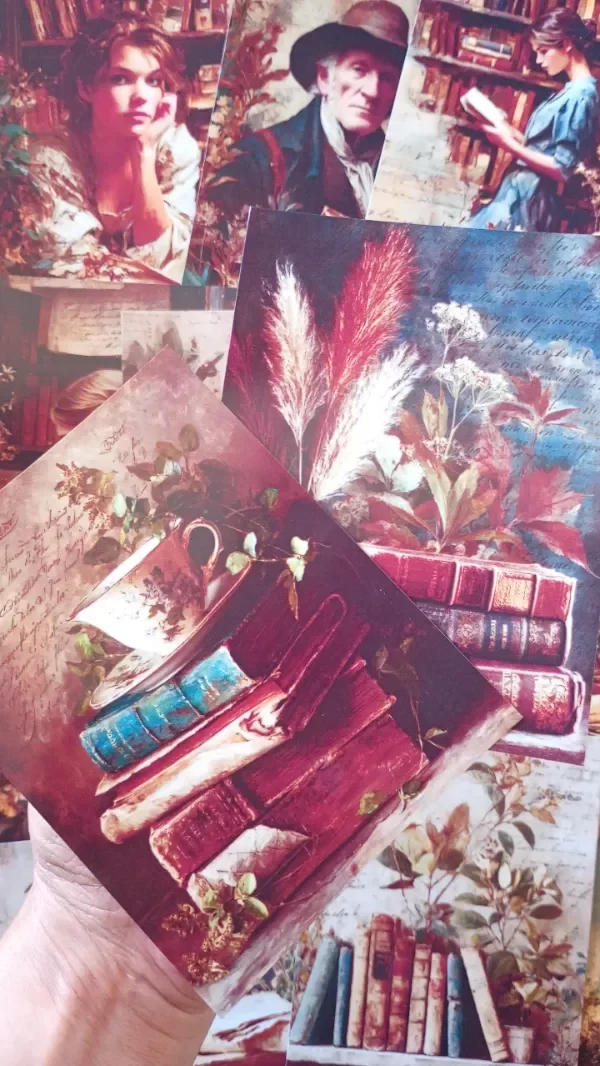 Producto - Set de laminas decorativas Entre libros