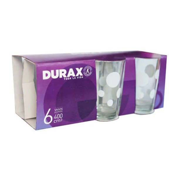 Producto - VASO TANGO LUNARES BLANCOS X 6 - 0