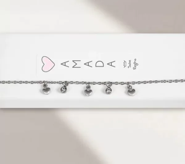 Producto - PULSERA ACERO AMADA ( SALVE REGINA )