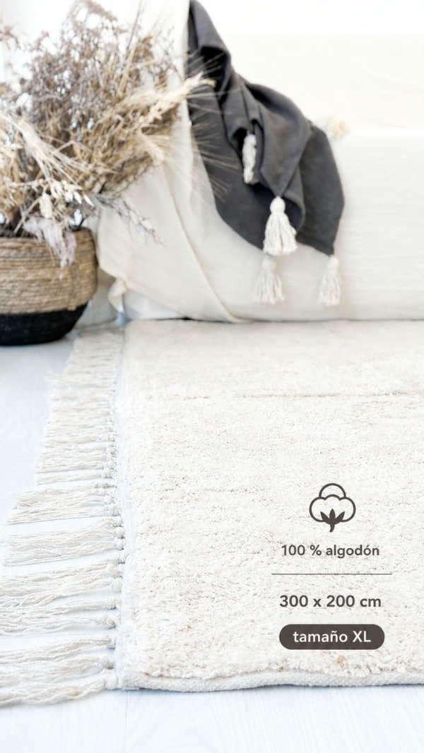 Producto - Alfombra de algodón 200 x 300 CM
