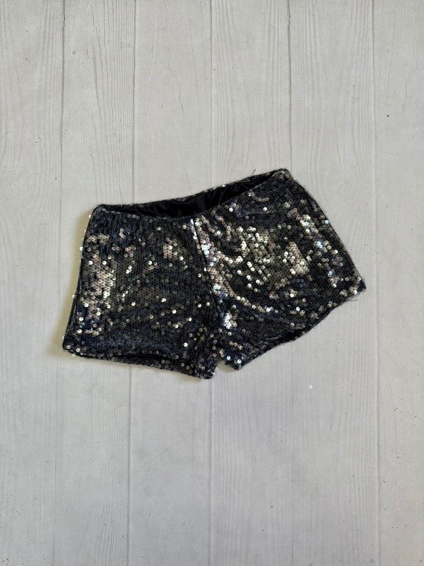 Producto - [4958 1] Short tiro bajo lentejuelas ''Ibiza Silver''