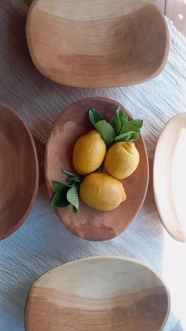 Producto - cuenco chico de "Lenga" madera nativa de la Patagonia