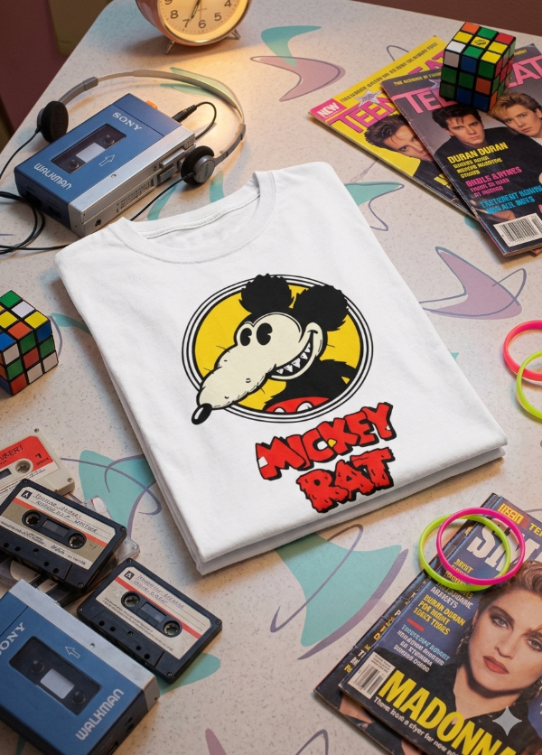 Producto - Remera Mujer Mickey Rat Slash