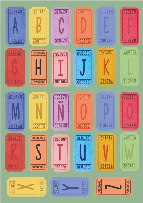 Producto - Abecedario de Entrada