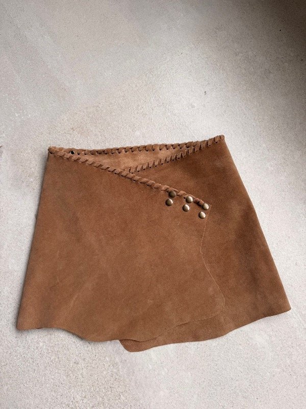 Producto - Falda Gringa Marron Beige