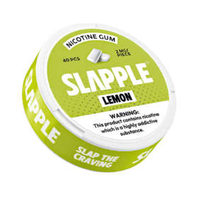 Producto - (CHICLES DE NICOTINA) SLAPPLE - LEMON