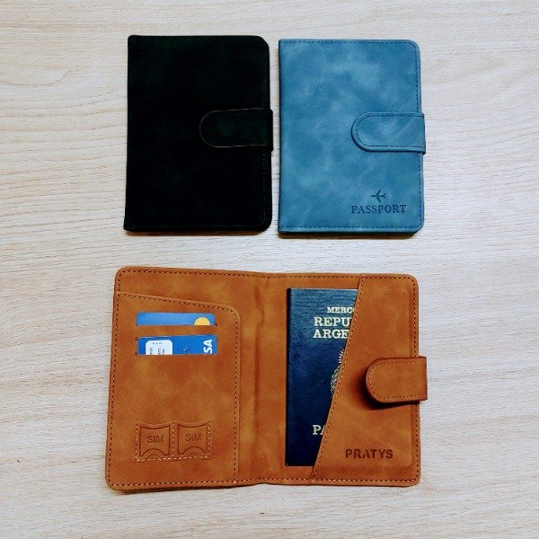 Producto - Portapasaportes Elegante con protección RFID