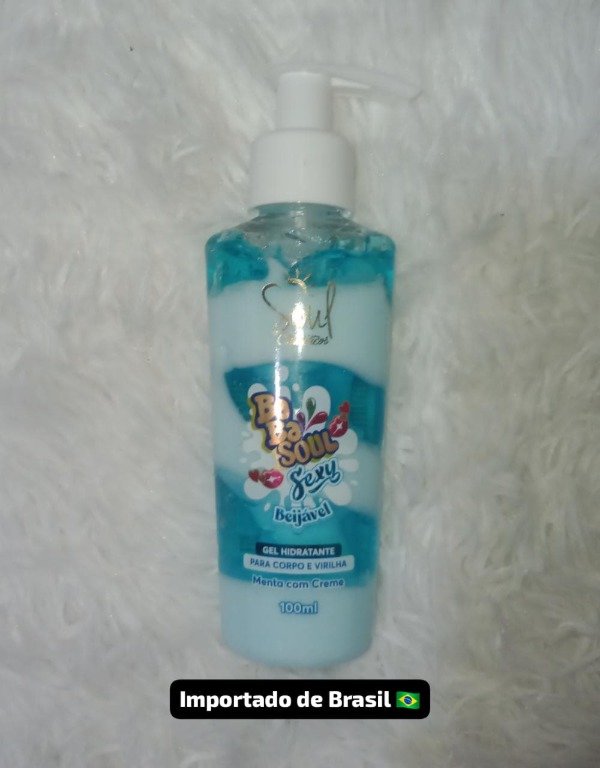Producto - Gel hidratante para cuerpo y zona intima sabor menta con crema 100ml