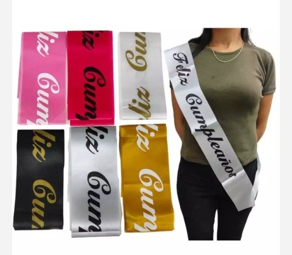 Producto - Banda Feliz Cumpleaños x 1