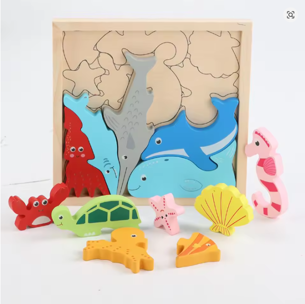 Producto - Encastrable de Madera - Mundo Marino