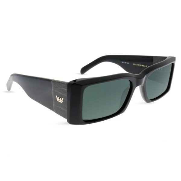 Producto - Vulk Grain Negro Brillo - Cristales Verdes - 1