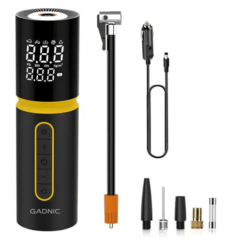 Producto - Compresor De Aire 100W 12V Digital -Gadnic (AV000417) - 0