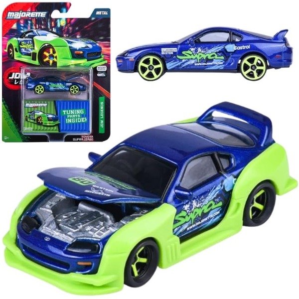 Producto - Majorette JDM Legends Deluxe Moving Parts Toyota Supra JZA80 - 0
