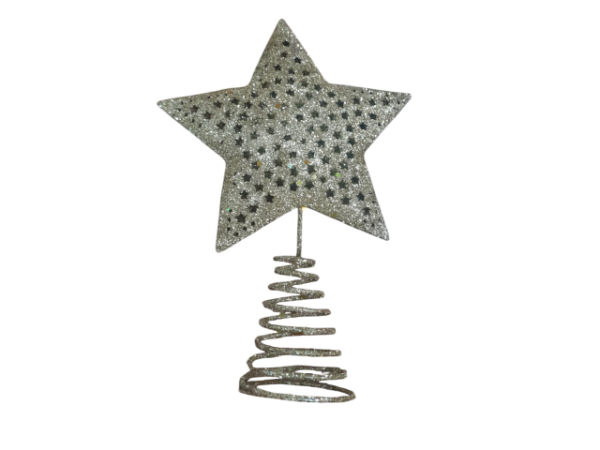 Producto - PUNTAL ESTRELLA CON GLITTER Y RESORTE