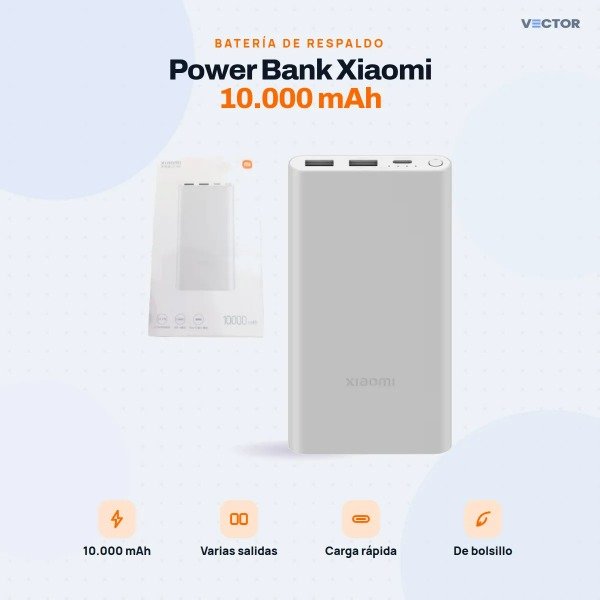 Producto - Powerbank 10.000mAh XIAOMI - 1