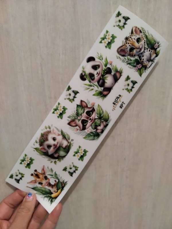 Producto - UV Tiras 8x28cm Animalitos Baby #1