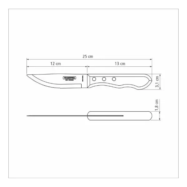 Producto - CUCHILLO JUMBO ASADO TRAMONTINA