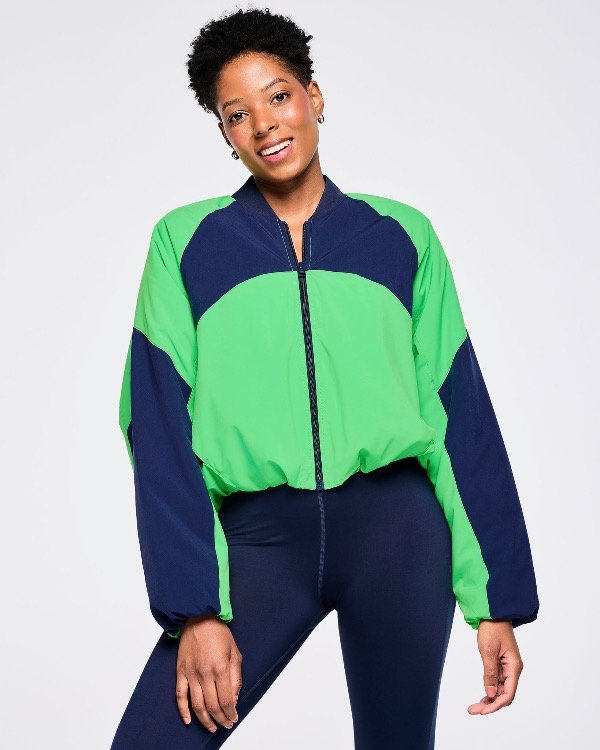 Producto - Zumba Out Loud Color Blocked Raglan Puffer Jacket - 2
