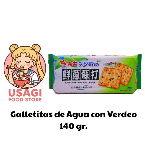 Producto - Galletitas de Agua con Verdeo 140 gr.
