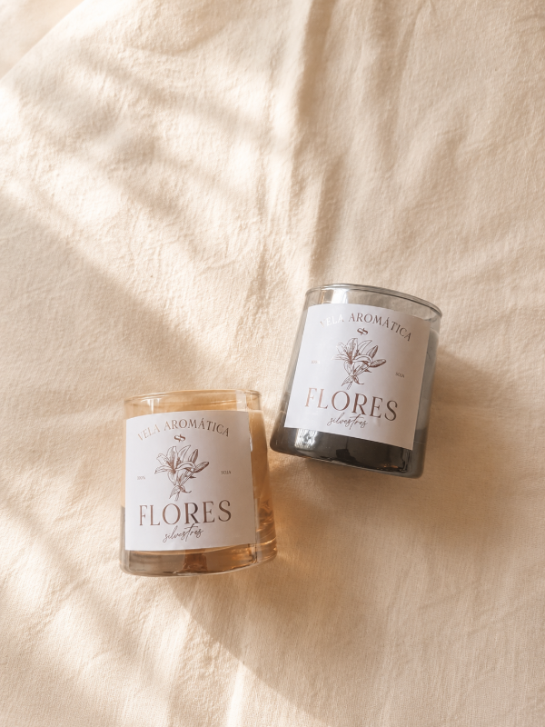 Producto - Vela Aromática Flores Silvestres