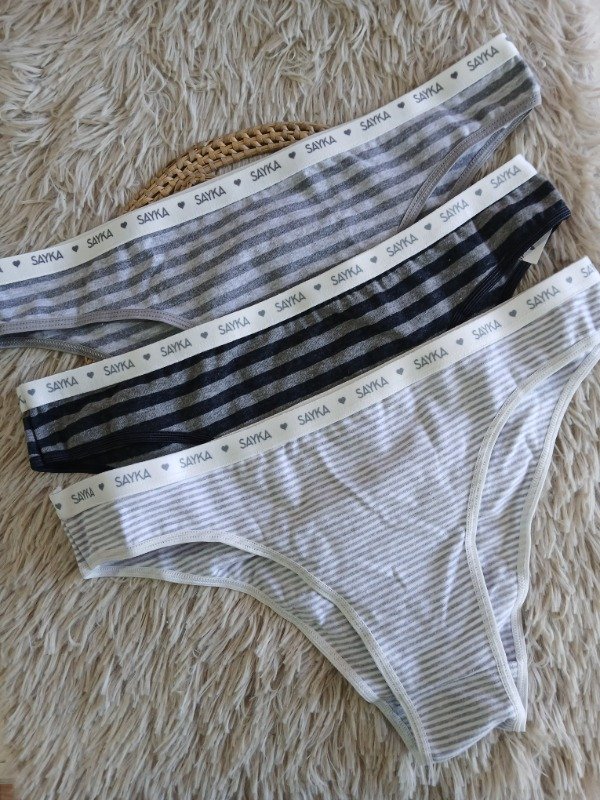Producto - Vedetina rayas con elastico T.U