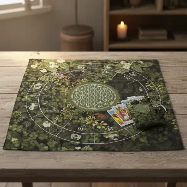 Producto - Paño tarot #38 Bosque