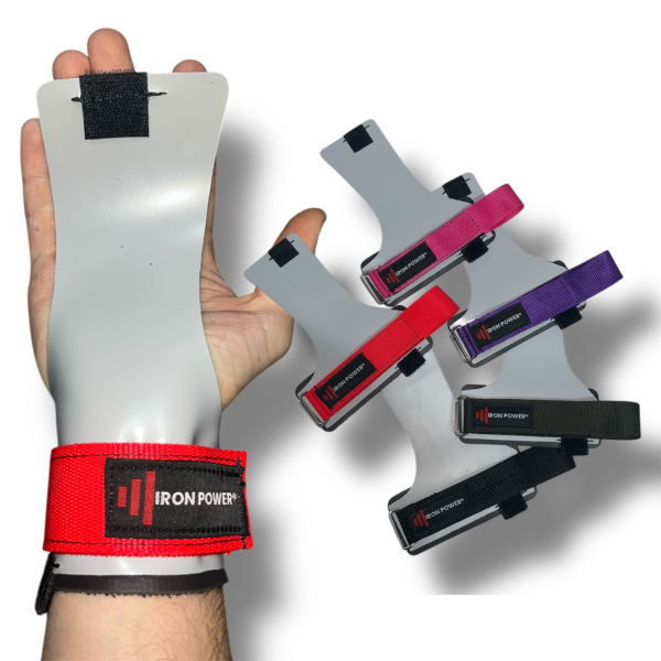 Producto - Calleras Lona PVC Crossfit Iron Power Sin Dedo Colores