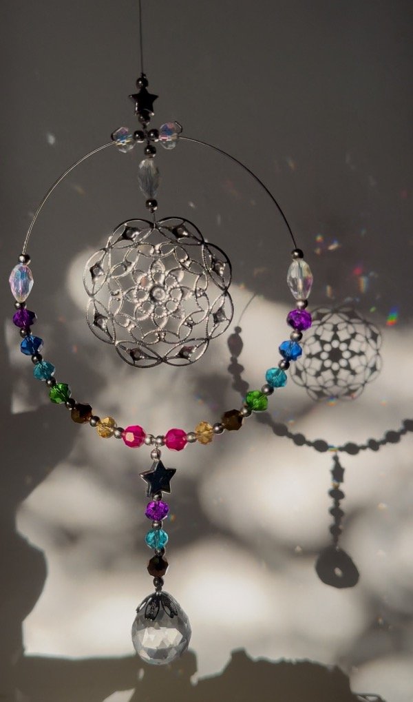 Producto - Mandala de puro cristal con tirita