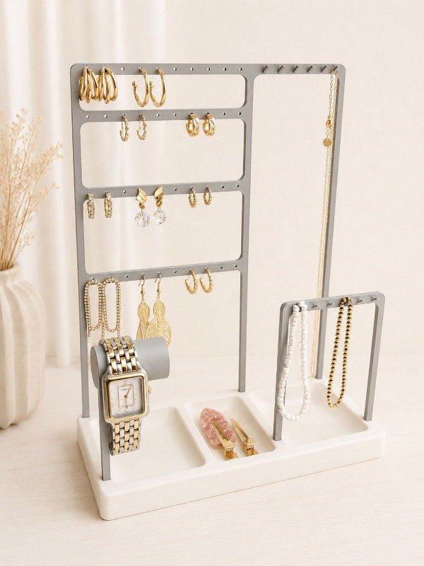 Producto - Expositor de joyas para pendientes, collares y pulseras