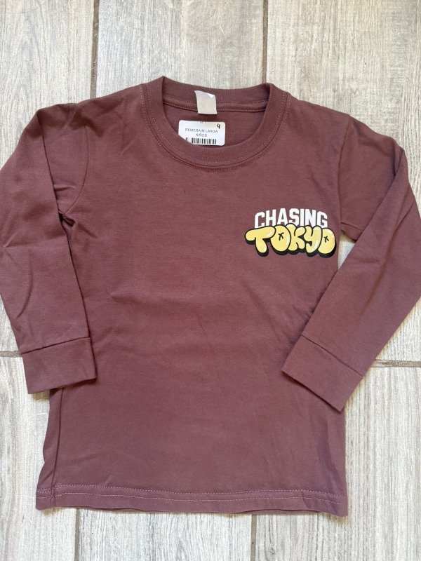 Producto - Remera mangas largas niño T4