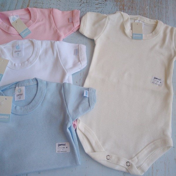 Producto - Body frances manga corta (Blanco)