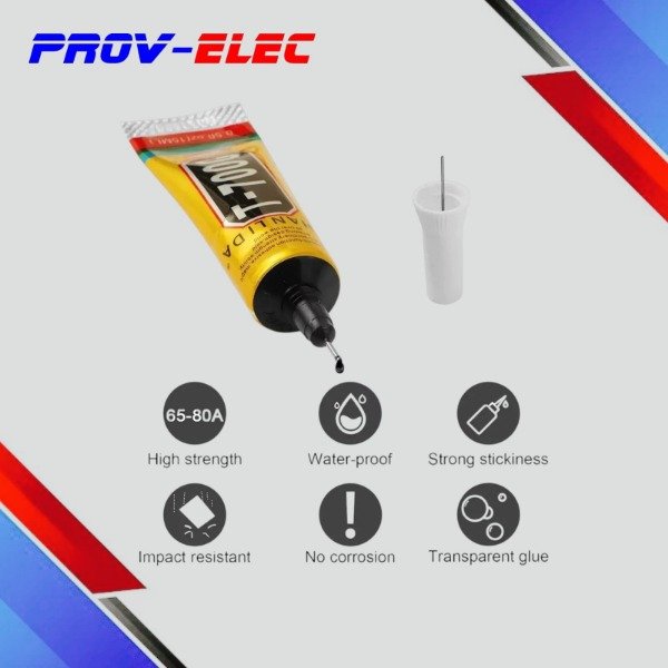 Producto - PEGAMENTO T7000 110 ML - COLOR NEGRO - 2