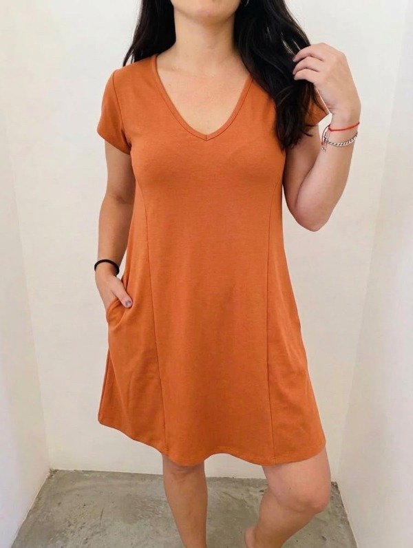 Producto - Vestido MORENA de algodon - 14