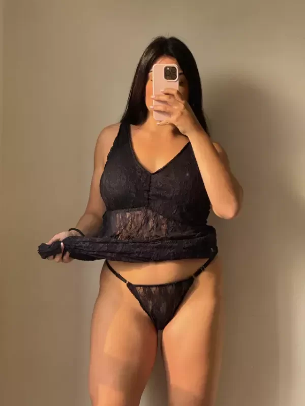 Producto - Camison Renata Encaje Negro