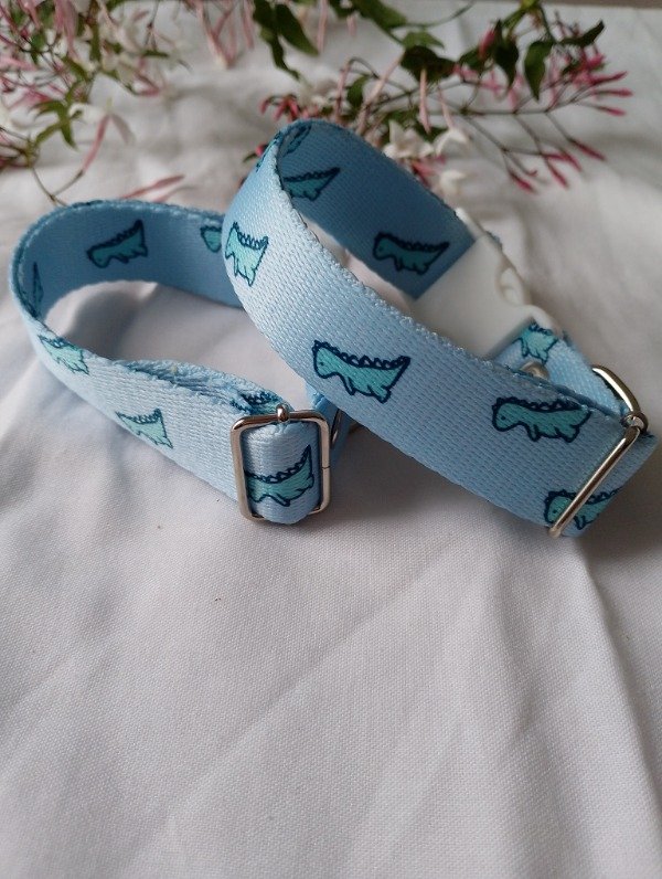 Producto - Collar Dino Baby Blue - 5