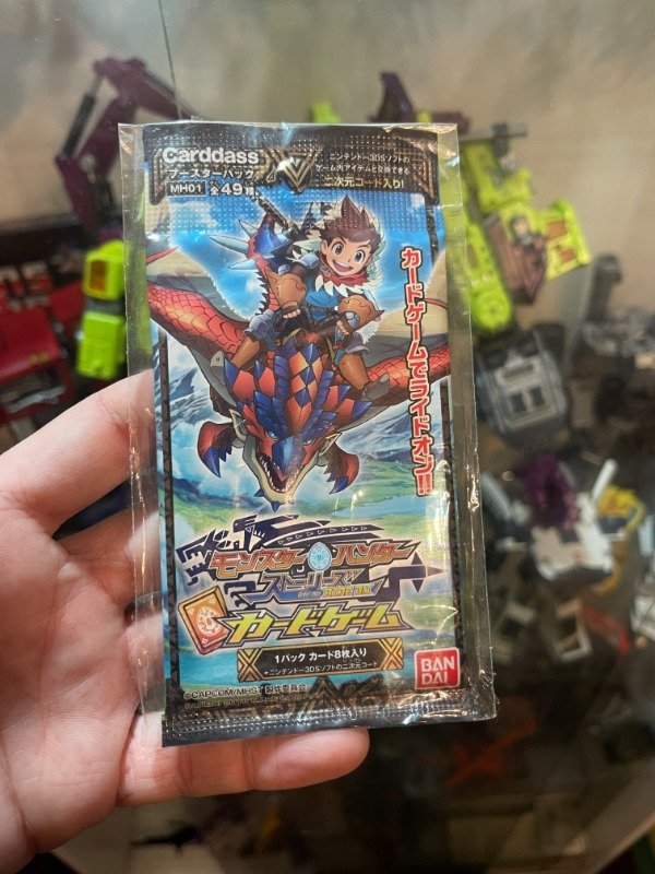 Producto - Monster Hunter Stories RIDE ON  BOOSTER SELLADO  trading  card game