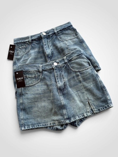 Producto - SHORT POLLERA MATIZADA LOWANNA 0863