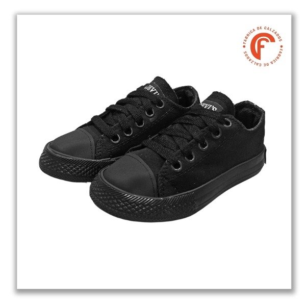 Producto - Zapatilla AVENTURA negro con base negra
