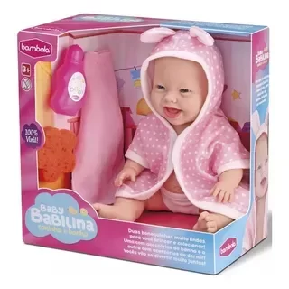 Producto - BEBE BABY BAMBILINA CON ACCESORIOS DE BAÑO