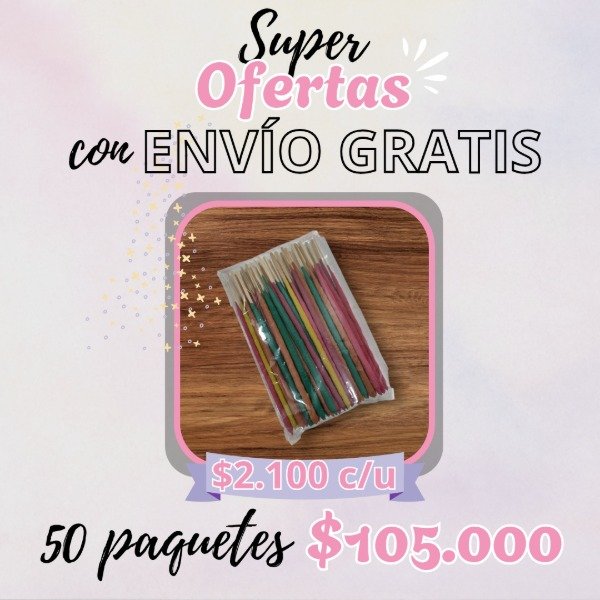 Producto - Super Oferta Sahumerios Empaste grueso x50(ENVIO GRATIS)
