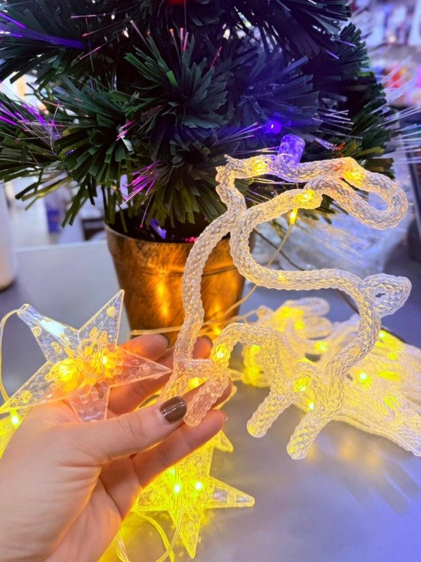 Producto - Luz reno con entrella 4M