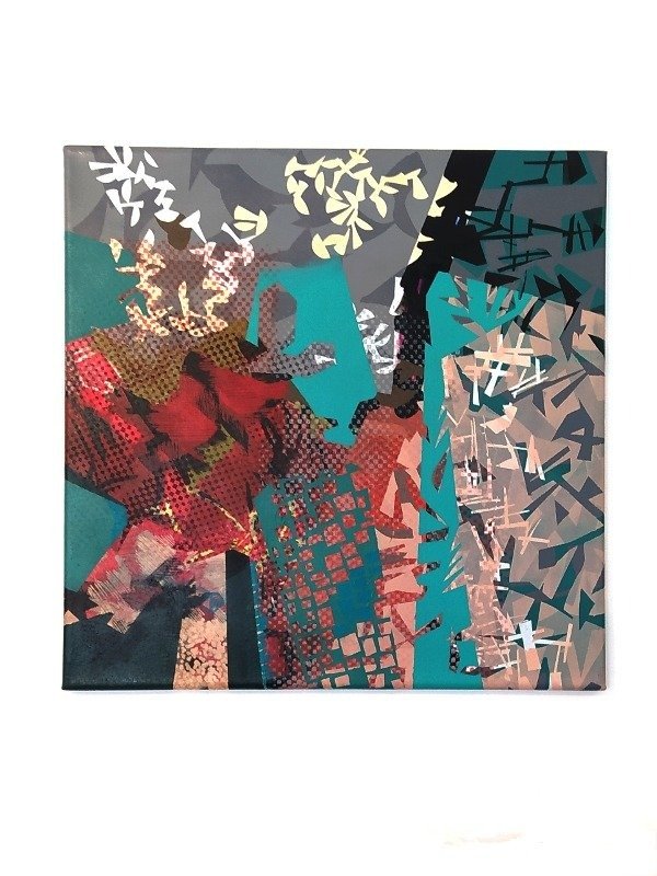 Producto - Serie: "Tramas". 50 x 50 cm.