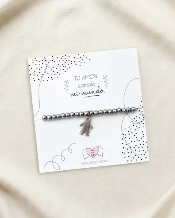 Producto - Pulsera Acero Amorcito - 2